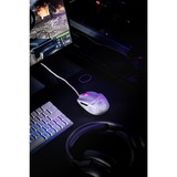 Cooler Master MasterMouse MM720, Souris gaming Blanc brillant, 400 - 16000 dpi, LED RGB