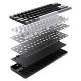 Corsair CLIPPER PRO MINI 60 Hall Effect RGB clavier gaming mécanique Noir, Layout US (QWERTY), Corsair MGX Hyperdrive, 60%