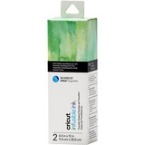 Cricut Infusible Ink Sheets Patterns - Green Watercolor, Matériau d'impression Multicolore
