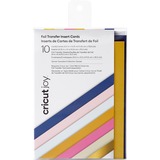 Cricut Inserts de Cartes de Transfert de Foil pour Joy, Matériau artisanal 3 pièces