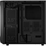 Fractal Design Focus 2 Black Solid boîtier midi tower Noir | 2x USB-A