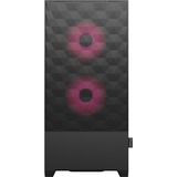 Fractal Design Pop Air RGB boîtier midi tower Noir/Magenta | 2x USB-A | RGB | Verre Trempé