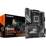 GIGABYTE B650 GAMING X AX V2 carte mère socket AM5 Noir/gris, RAID, 2.5 GbE-LAN, WLAN, BT, Sound, ATX