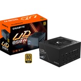 GIGABYTE GP-UD850GM PG5 alimentation modulaire 850 watt Noir, 1x 12VHPWR, 2x PCIe