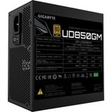 GIGABYTE GP-UD850GM PG5 alimentation modulaire 850 watt Noir, 1x 12VHPWR, 2x PCIe