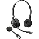 Jabra Engage 55 MS casque on-ear Noir, Station de base, USB-A