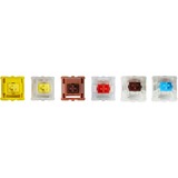 Keychron Gateron Cap V2 Milky-Yellow, Switch pour clavier Jaune/Blanc, 110 pièces