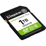 Kingston Canvas Select Plus 1 To SDXC, Carte mémoire UHS-I U3, Class 10, V30