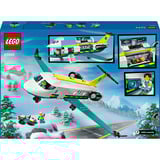 LEGO City - Avion ambulance, Jouets de construction 60465