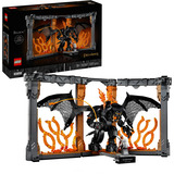 LEGO Icônes Serre-livres : Le Seigneur des anneaux – Balrog, Jouets de construction 10367