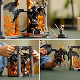 LEGO Icônes Serre-livres : Le Seigneur des anneaux – Balrog, Jouets de construction 10367