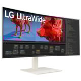LG 38BR85QC-W écran plat de PC 96,5 cm (38") 3840 x 1600 pixels UltraWide Quad HD+ LCD Blanc 37.5" Moniteur incurvé  Blanc, 96,5 cm (38"), 3840 x 1600 pixels, UltraWide Quad HD+, LCD, 1 ms, Blanc