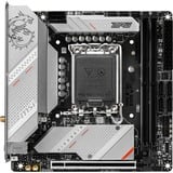MSI MPG B760I EDGE WIFI carte mère socket 1700 Argent, RAID, 2.5 Gb-LAN, WLAN, BT, Sound, Mini-ITX