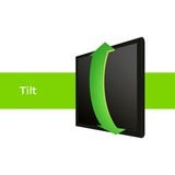 One for all WM 4621 support pour téléviseur 2,13 m (84") Noir, Support mural Noir, 81,3 cm (32"), 2,13 m (84"), 200 x 200 mm, 600 x 400 mm, 0 - 15°, Noir