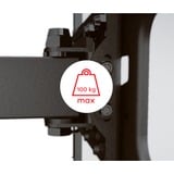One for all WM 4621 support pour téléviseur 2,13 m (84") Noir, Support mural Noir, 81,3 cm (32"), 2,13 m (84"), 200 x 200 mm, 600 x 400 mm, 0 - 15°, Noir