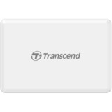 Transcend RDF8 lecteur de carte mémoire Micro-USB Blanc Blanc, CF, MicroSD (TransFlash), MicroSDHC, MicroSDXC, SD, SDHC, SDXC, Blanc, Microsoft Windows 7 Microsoft Windows 8 Microsoft Windows 10 Mac OS X 10.2.8 or later Linux Kernel..., CE/FCC/BSMI/KC/RCM/EAC, Micro-USB, USB