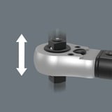 Wera Clé dynamométrique réglable Click-Torque C 3 Push R/L Noir/Vert, 40-200 Nm