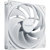 be quiet! Pure Wings 3 PWM high-speed ventilateur de boîtier Blanc, 140 x 140 x 25 mm, Ventilateur, 14 cm, 1800 tr/min, 122,6 m³/h, Blanc