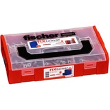 fischer FixTainer - DUOPOWER & DUOSEAL, Cheville Gris clair/Rouge