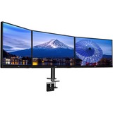 iiyama DS1003C-B1 Bras à trois moniteurs, Support de moniteur Noir