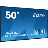 iiyama ProLite LH5075UHS-B1AG, Affichage public Noir