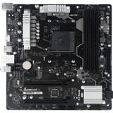 Biostar B450MX-S carte mère socket AM4 Noir, RAID, Gb-LAN, Sound, µATX)