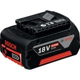 Bosch 2 607 337 070 Lithium-Ion (Li-Ion) 5000mAh 18V batterie rechargeable Noir/Rouge, 5000 mAh, Lithium-Ion (Li-Ion), 18 V, Noir, Rouge, 1 pièce(s)