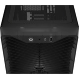 Corsair Corsair 3200D RS Smoke boîtier midi tower Gris foncé | 1x USB-A | 1x USB-C | Verre Trempé