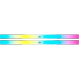 Corsair Vengeance RGB 64 Go DDR5-6000 (2x 32 Go) mémoire vive Gris, CMH64GX5M2B6000Z30, XMP, EXPO