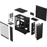 Fractal Design North - Momentum Edition boîtier midi tower Noir/bois | 2x USB-A | 1x USB-C | Verre trempé