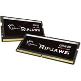 G.Skill Ripjaws 32 Go DDR5-4800 (2x 16 Go) mémoire PC portable Noir, F5-4800S3434A16GX2-RS, SO-DIMM, XMP 3.0
