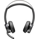 HP Poly Voyager Focus 2 USB-C casque on-ear Noir, Bluetooth