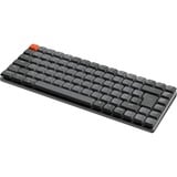 Keychron K3 Max-H3Z RGB clavier mécanique Gris, Layout BE (AZERTY), Gateron Low Profile 2.0 Mechanical Brown, 75 %, Double-shot PBT, Hot-swappable, Bluetooth, 2.4GHz
