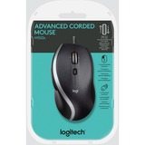 Logitech Logitech M500s Advanced Corded Mice, Souris Noir