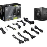 MSI MAG A850GL PCIE5 II alimentation modulaire 850 watt Noir, 1x 12V-2x6, 4x PCIe