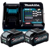 Makita Chargeur Noir/Bleu