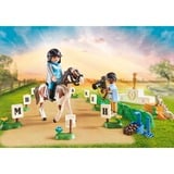 PLAYMOBIL Country - Parcours d'obstacles avec chevaux, Jouets de construction 70996