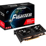 PowerColor Fighter Radeon RX 6600, Carte graphique 1x HDMI, 3x DisplayPort