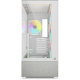 Sharkoon  boîtier midi tower Blanc | 2x USB-A | 1x USB-C | RGB | Verre Trempé