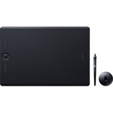 Wacom Intuos Pro tablette graphique Noir 5080 lpi 311 x 216 mm USB/Bluetooth Noir, Sans fil, 5080 lpi, 311 x 216 mm, USB/Bluetooth, Stylo, Tactile, 2 m