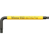 Wera 950/9 Hex-Plus Multicolore Jeu de 3 clés impériales, BlackLaser, Tournevis Noir, 9 pièces