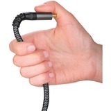 goobay Plus Câble HDMI haut débit avec Ethernet Gris, 5 mètres
