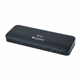 i-tec Metal Thunderbolt 3 Dual 4K Docking Station + Power Delivery 65W, Station d'accueil Noir, Avec fil, Thunderbolt 3, 65 W, 3,5 mm, 10,100,1000 Mbit/s, Noir