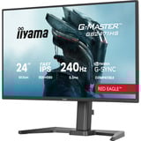 iiyama G-Master Red Eagle GB2471HS-B1 23.8" Moniteur gaming  Noir, 240 Hz, HDMI, DisplayPort, audio, NVIDIA G-Sync