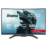 iiyama G-Master Red Eagle GCB2784HSU-B1 27" Moniteur gaming incurvé  Noir, 2x HDMI, 1x DisplayPort, USB, Audio, AMD Free-Sync, 240 Hz