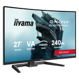 iiyama G-Master Red Eagle GCB2784HSU-B1 27" Moniteur gaming incurvé  Noir, 2x HDMI, 1x DisplayPort, USB, Audio, AMD Free-Sync, 240 Hz