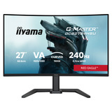 iiyama G-Master Red Eagle GCB2784HSU-B1 27" Moniteur gaming incurvé  Noir, 2x HDMI, 1x DisplayPort, USB, Audio, AMD Free-Sync, 240 Hz