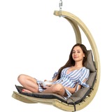 Amazonas Swing Chair Anthracite, Chaise accrochante Anthracite/taupe, Chaise bain de soleil, Sans support, Intérieur & extérieur, Gris, Polyester, Polypropylène (PP), 120 kg