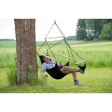 Amazonas Swinger, Chaise accrochante Noir, Fauteuil suspendu, Sans support, Intérieur & extérieur, Noir, Polyester, 120 kg