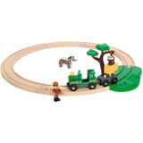 BRIO Safari Railway Set train miniature et train Garçon, 3 année(s), Multicolore, 17 pièce(s), 446 mm, 480 mm